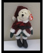 Ty Attic Treasures Santabear 9&quot; Fully Jointed 2000 NEW - $8.90