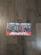 12&quot; MARVEL Super heroes hulk avengers + retro USA STEEL plate display ad... - $59.39