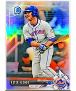 HOT! PETE ALONSO ROOKIE REFRACTOR 2017 BOWMAN DRAFT CHROME #BDC-83 METS,... - $149.95