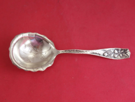 Pomona by Towle Sterling Silver Preserve Spoon brite-cut w/ pears 7 1/4&quot; - £177.86 GBP