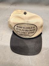 Vintage Many A Child Is Spoiled Because You Can't Spank Grandpa Trucker ... - $32.65