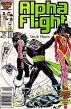 ALPHA FLIGHT #37 MARVEL COMICS Aug 1986 &quot;This Issue Alpha Flight Loses a... - $10.82