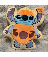 Stitch Halloween Pumpkin Plush Pillow - $786.48 MXN