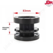 Adjustable 40mm To 70mm Alloy Steering Wheel Hub Extension Adapter Space... - £22.04 GBP