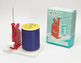 New in Box Vintage Witch-Hexe Automatic Needle Threader Easy Fast Sewing Tool - £15.72 GBP