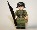 Minifigure Chinese WW2 H Army Soldier Custom Toy - $4.80