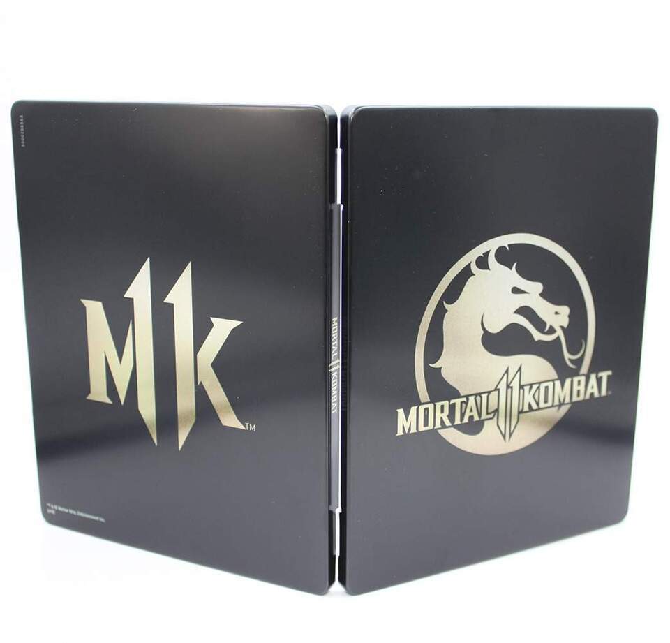 New Official Mortal Kombat 11 SteelBook Iron Box Case for SONY PS45 By F... - $15.83