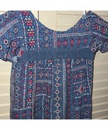 Arizona jean company size 5T southwestern print BoHo short sleeve shirt - $130.61 MXN