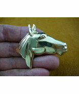 (b-horse-100) Horse pin pendant horses lover heart wild stallion love - $25.96 CAD