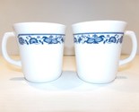 Corning USA Old Town Blue Coffee Mugs x 2 - £14.21 GBP