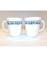 Corning USA Old Town Blue Coffee Mugs x 2 - £14.15 GBP