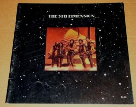The 5th Dimension Concert Tour Program Vintage 1972 Raydell - £31.44 GBP