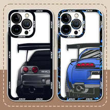 Sports Car JDM Japanese Air Brush Design Phone Cases For iPhone 15 14 13 Pro Max - £7.11 GBP