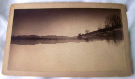 c1900 Antique Connecticut River Mount Holyoke Range Cabinet Photo View - £12.44 GBP