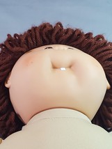 Cabbage Patch Kid Boy Doll  Doll 1980s Coleco OAA Inc Brown Hair Tooth Vtg 17in - £14.94 GBP