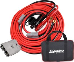 Energizer Jumper Cables, 30 Feet, 1 Gauge, 800A, Booster Battery Cables with Per - £130.58 GBP
