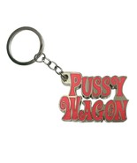PUSSY WAGON KEYCHAIN 1.5&quot; Key Ring Kill Bill Movie Fan Funny Gag Gift La... - $170.37 MXN