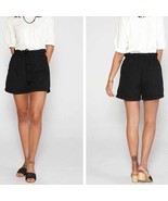 ETICA Jolie Paper Bag Shorts Black Beauty Size XS - $68.38 CAD