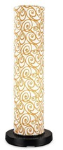 Patio Living Concepts 73850 Patioglo Orange Swirl Fabric Cover LED Floor Lamp - $322.57