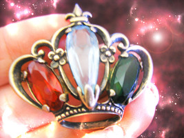 Haunted Antique Necklace Luna Queen Wealth Beauty Attraction Magick 7 Scholar - £238.02 GBP