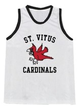 Jim Carroll Di Caprio St Vitus Basketball Diaries Jersey Sewn White Any ... - $34.99
