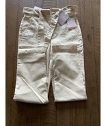 LC Lauren Conrad Pants Womens 2 High Rise Slim Straight Ankle Stretch Be... - $18.70