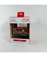 Hallmark MARVEL COMICS LOGO - Avengers Superheroes Christmas Tree Orname... - £13.40 GBP