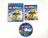 Lego Worlds Sony Playstation 4 PS4 2017 100% Complete Very Good Condition - $10.88