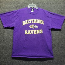 Baltimore Ravens Men&#39;s Sz XL NFL Team Apparel Purple T-shirt - $12.59