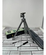 Vintage Sunset 8 Section Elevator Tripod with Case &amp; Original Box *read - €35,63 EUR