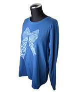 Life Is Good Blue There is Nothing I Wouldn&#39;t Give Long Sleeve T-Shirt-W... - $26.66 CAD