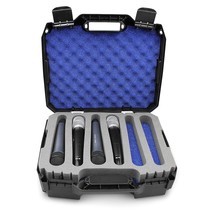 CASEMATIX Wireless Microphone System Hard Case Compatible with 12 Sennheiser, Sh - £94.01 GBP