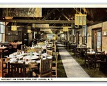 Postcard Roycroft Inn Dining Room East Aurora New York NY Unused WB Post... - $3.91