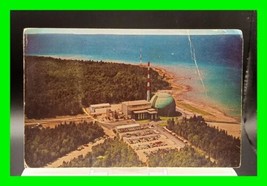 Vintage Big Rock Point Nuclear Power Plant Charlevoix, MI Postcard RARE Unused  - £11.60 GBP