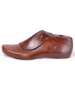 Antique Wood Shoe Form Mounted Industrial Design Display Cobbler-Size 6-... - €31,73 EUR