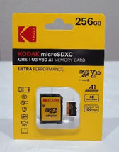 Kodak Micro Sdxc 256GB Memory Card Ultra Performance 4K Ultra Hd - $34.99
