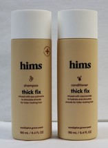 Set of 2 - Hims Shampoo &amp; Conditioner Thick Fix 6.4 oz ea Eucalyptus Grove Scent - £21.97 GBP