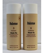 Set of 2 - Hims Shampoo &amp; Conditioner Thick Fix 6.4 oz ea Eucalyptus Gro... - £21.97 GBP