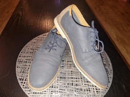 Primark, man&#39;s casual shoes, UK 10, colour blue/brown - $18.00