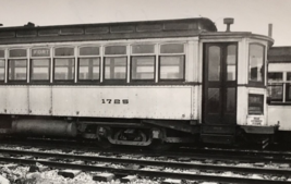 Detroit United Railway Michigan Trolley #1725 Street Car Interurban B&amp;W Photo - £9.11 GBP