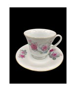 Teacup and Saucer Rose design made in China - £11.67 GBP