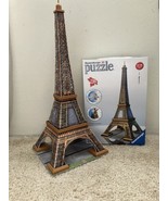 Ravensburger La Tour Eiffel Tower Paris 3D Puzzle 216 Pieces BOX Directions - $21.49