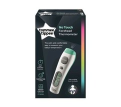 Tommee Tippee Digital Quick Read Non-Intrustive No Touch Forehead Thermometer - £15.54 GBP