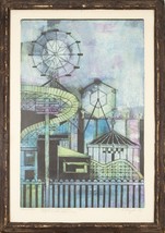 &quot;Carnival II&quot; by Sondra Mayer Framed Lithograph on Paper Artist Proof - £197.13 GBP