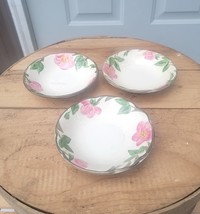 3 Franciscan Desert Rose 5-1/8&quot; Dessert/Berry Bowls ( made in England ) - £12.72 GBP