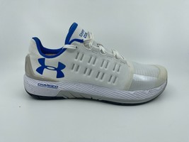Under Armour Charged Core Men&#39;s Cross Trainer Athletic Shoe White Blue Size 10 - £21.66 GBP