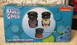 Blue&#39;s Clues Mr. Salt Mrs. Pepper Baby Paprika Ceramic Shaker Set - NEW ... - £55.32 GBP