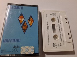 Bad Company Rough Diamonds Cassette Tape Swan Song Records 1982 Classic Rock - £8.97 GBP