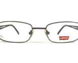 Levi&#39;s Kinder Brille Rahmen LS1505 A013 Grau Blau Rechteckig 48-18-130 - $46.25