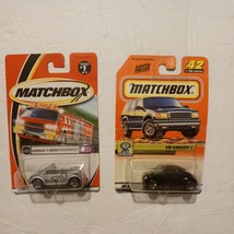 Lot OF 2 Matchbox Volkswagen Beetle Concept 1 Convertible Concept Black New - £10.21 GBP